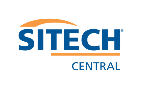 SITECH Central Logo Blue and Orange